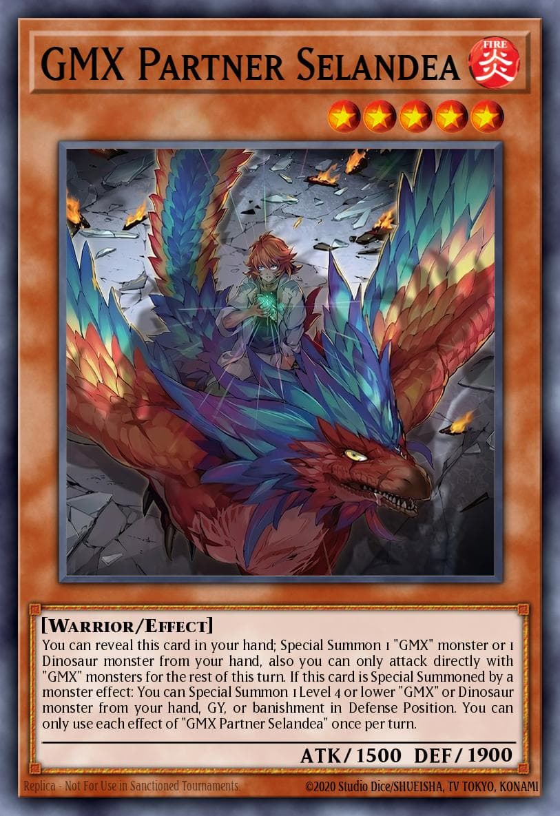Carte Yu-Gi-Oh! GMX Partner Selandea #090 — Blazing Dominion