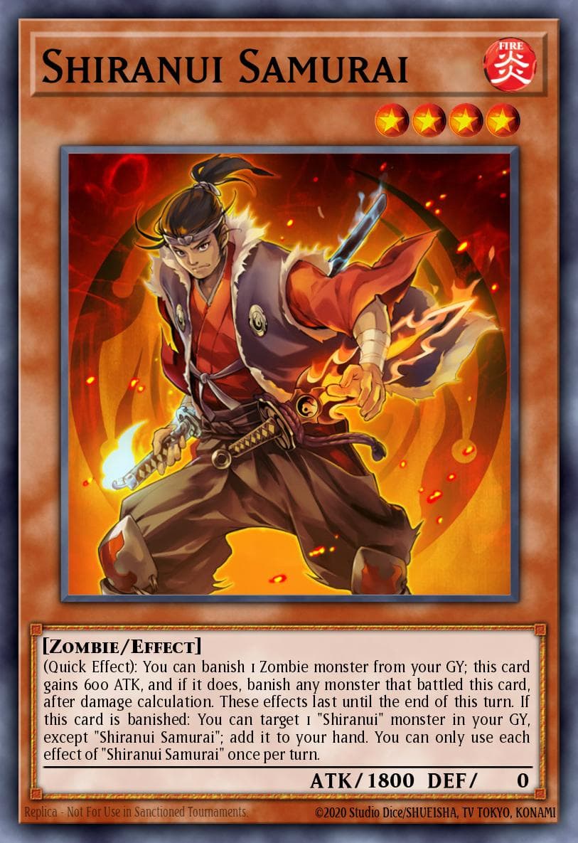 Carte Yu-Gi-Oh! Shiranui Samurai #034 — Breakers of Shadow