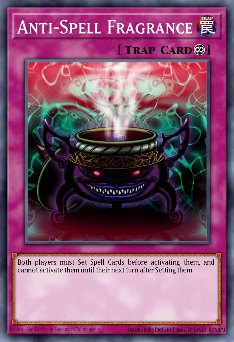 Carte Yu-Gi-Oh! Anti-Spell Fragrance #078 — Battles of Legend: Light's Revenge