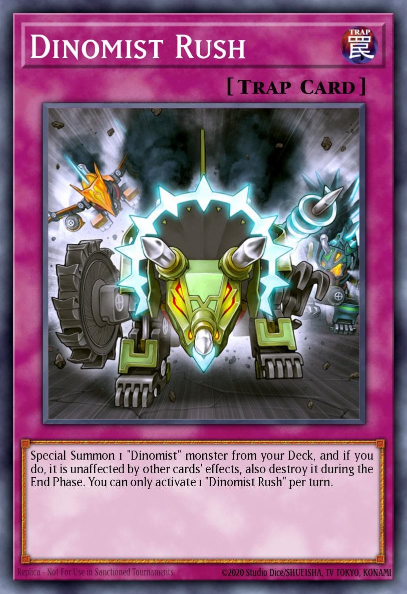 Carte Yu-Gi-Oh! Dinomist Rush #073 — Breakers of Shadow