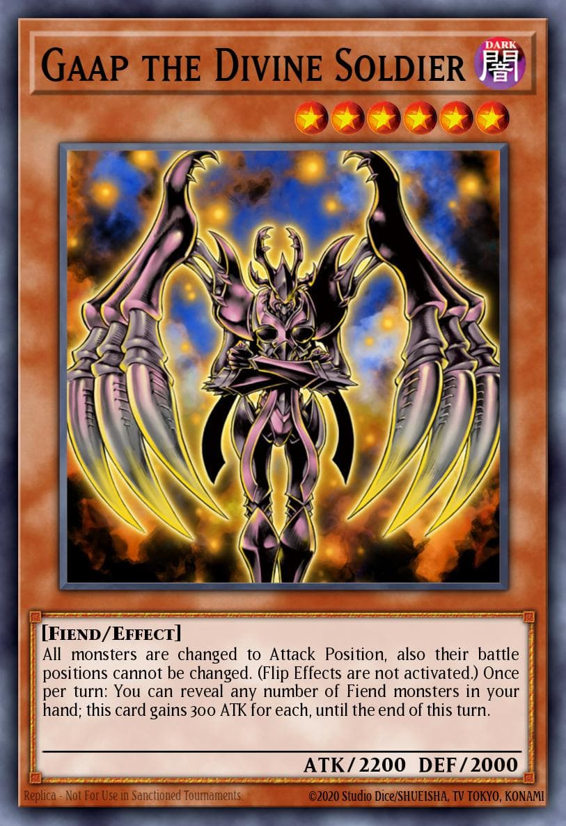Carte Yu-Gi-Oh! Gaap the Divine Soldier #150 — Battle Pack: Epic Dawn
