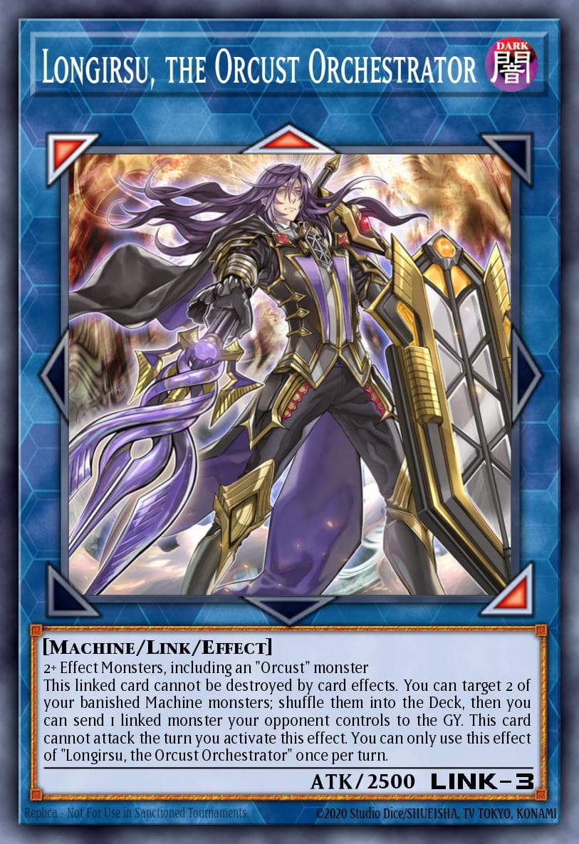 Carte Yu-Gi-Oh! Longirsu, the Orcust Orchestrator #094 — Battles of Legend: Monster Mayhem
