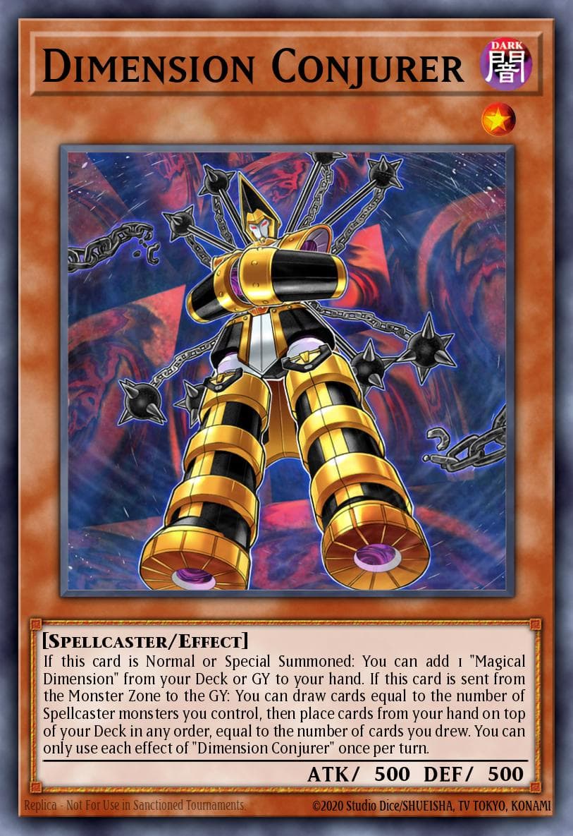Carte Yu-Gi-Oh! Dimension Conjurer #002 — Battle of Chaos