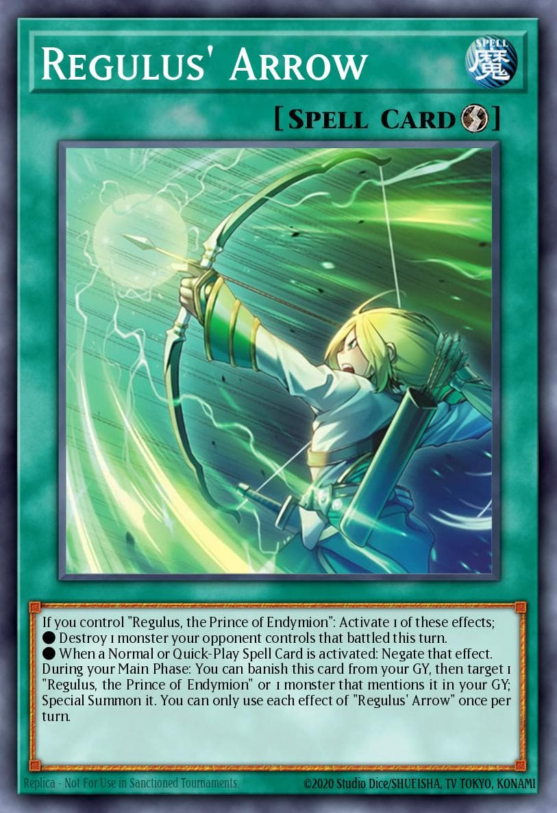 Carte Yu-Gi-Oh! Regulus' Arrow #044 — Battles of Legend: Glorious Gallery