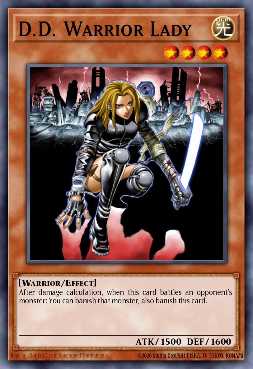 Carte Yu-Gi-Oh! D.D. Warrior Lady #021 — Battle Pack 2: War of the Giants
