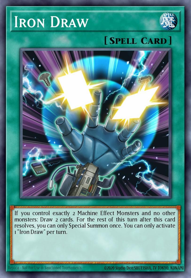 Carte Yu-Gi-Oh! Iron Draw #034 — Battles of Legend: Relentless Revenge