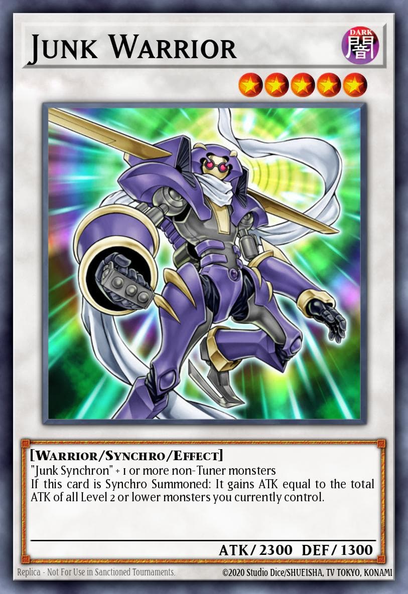 Carte Yu-Gi-Oh! Junk Warrior #009 — Battles of Legend: Monster Mayhem