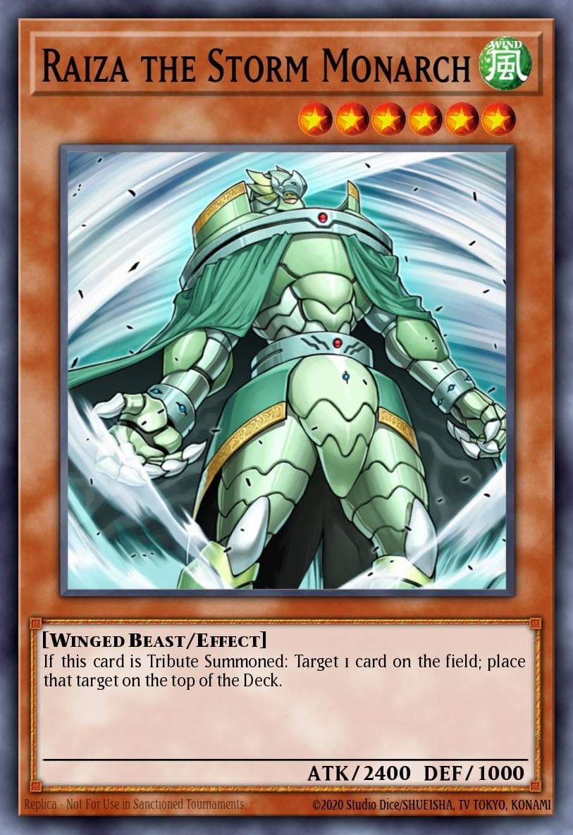 Carte Yu-Gi-Oh! Raiza the Storm Monarch #015 — Battle Pack: Epic Dawn