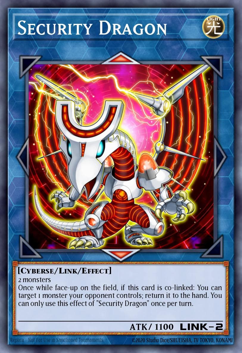 Carte Yu-Gi-Oh! Security Dragon #043 — Battles of Legend: Chapter 1