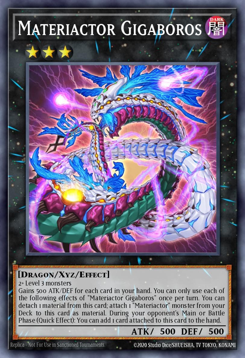 Carte Yu-Gi-Oh! Materiactor Gigaboros #084 — Blazing Vortex