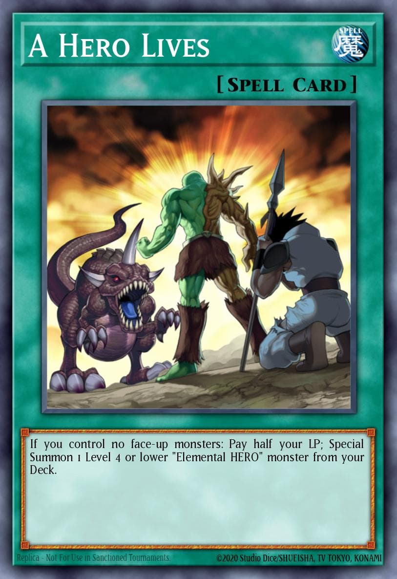 Carte Yu-Gi-Oh! A Hero Lives #158 — Battles of Legend: Chapter 1