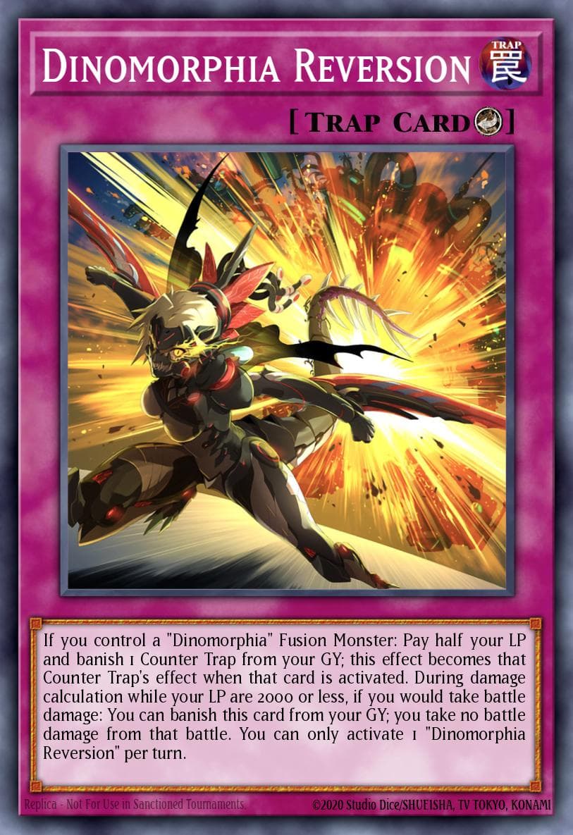 Carte Yu-Gi-Oh! Dinomorphia Reversion #073 — Battle of Chaos