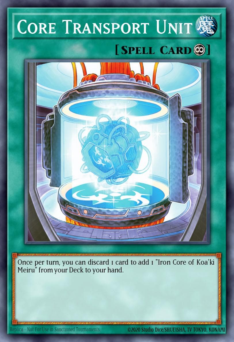 Carte Yu-Gi-Oh! Core Transport Unit #089 — Absolute Powerforce