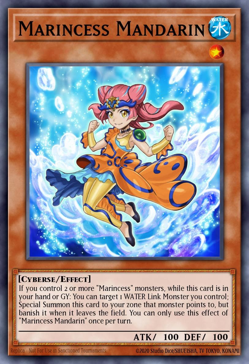 Carte Yu-Gi-Oh! Marincess Mandarin #002 — Chaos Impact