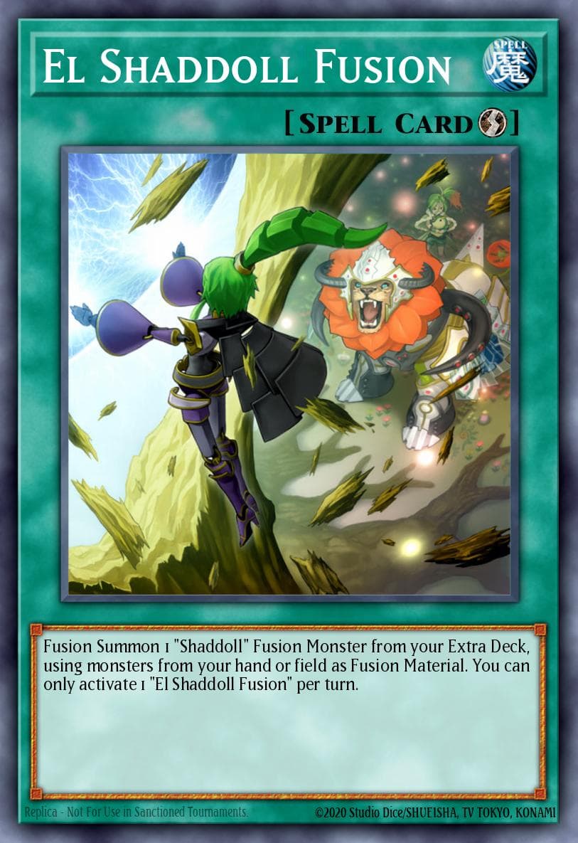 Carte Yu-Gi-Oh! El Shaddoll Fusion #112 — Battles of Legend: Glorious Gallery