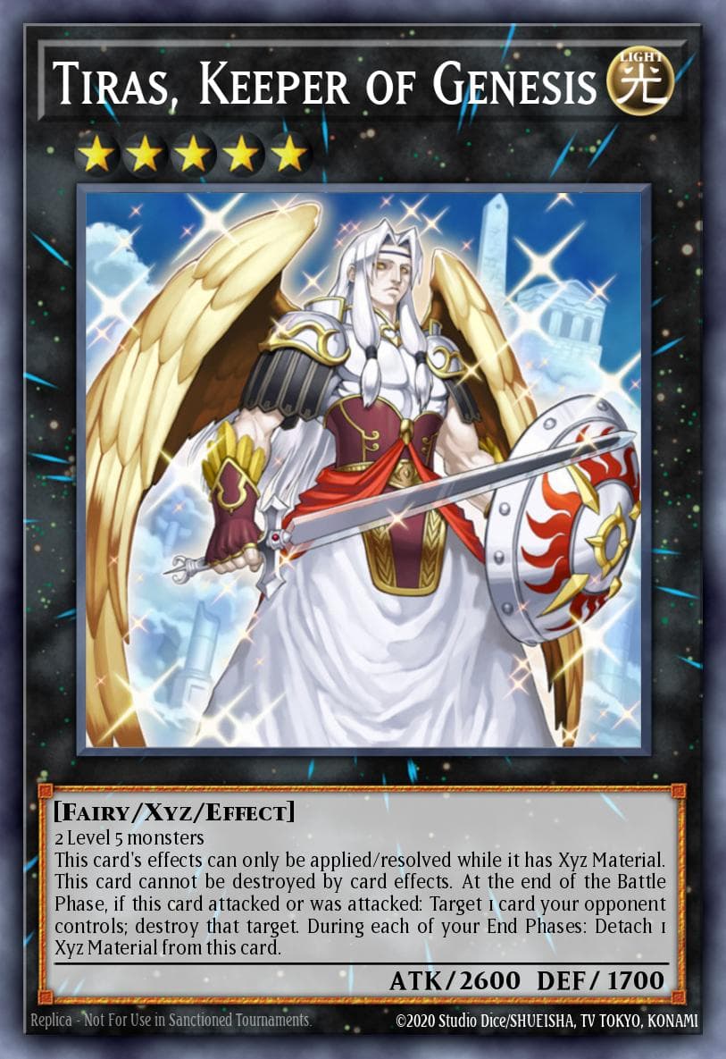 Carte Yu-Gi-Oh! Tiras, Keeper of Genesis #094 — Battles of Legend: Glorious Gallery
