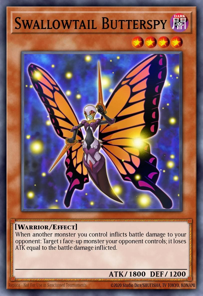 Carte Yu-Gi-Oh! Swallowtail Butterspy #047 — War of the Giants: Round 2