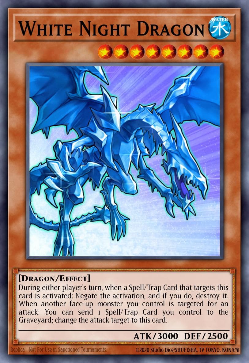 Carte Yu-Gi-Oh! White Night Dragon #083 — Battle Pack 2: War of the Giants
