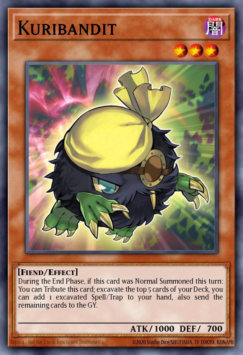 Carte Yu-Gi-Oh! Kuribandit #019 — Yu-Gi-Oh! Advent Calendar (2019)