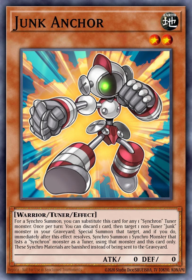 Carte Yu-Gi-Oh! Junk Anchor #146 — Battles of Legend: Chapter 1