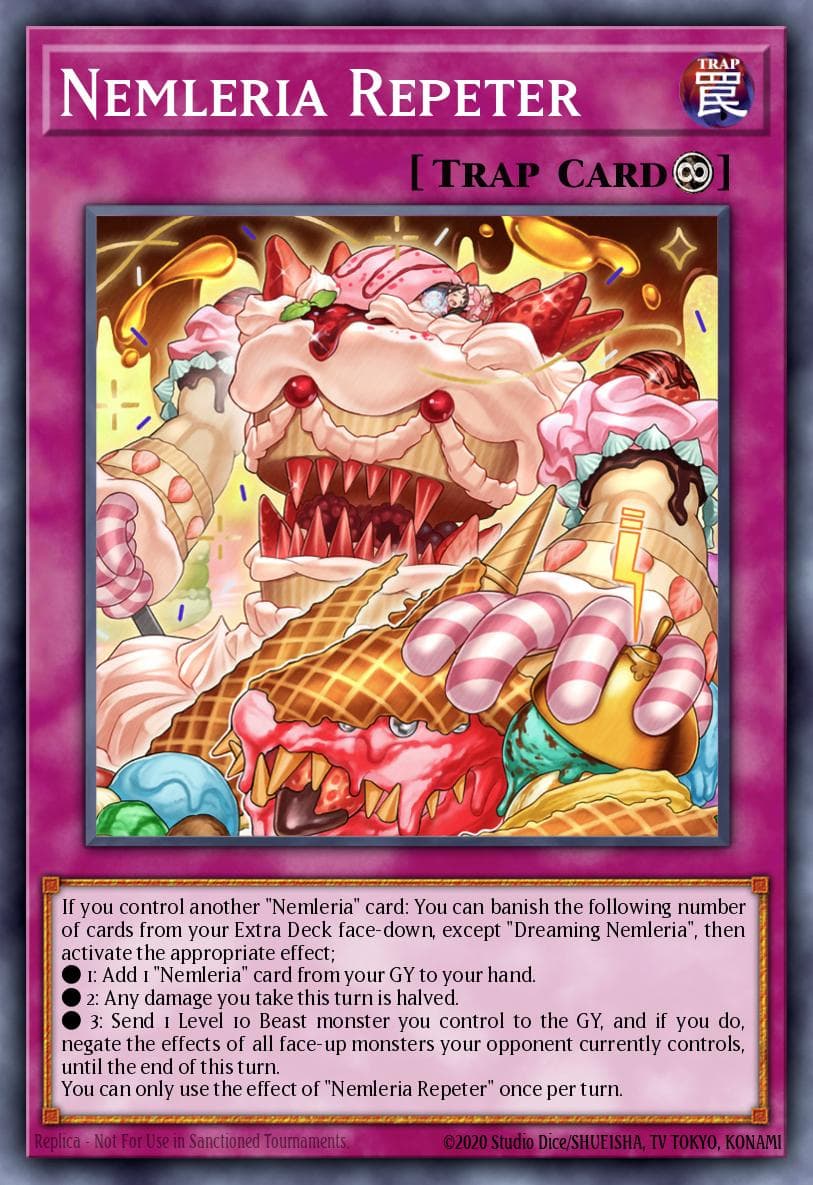 Carte Yu-Gi-Oh! Nemleria Repeter #077 — Age of Overlord