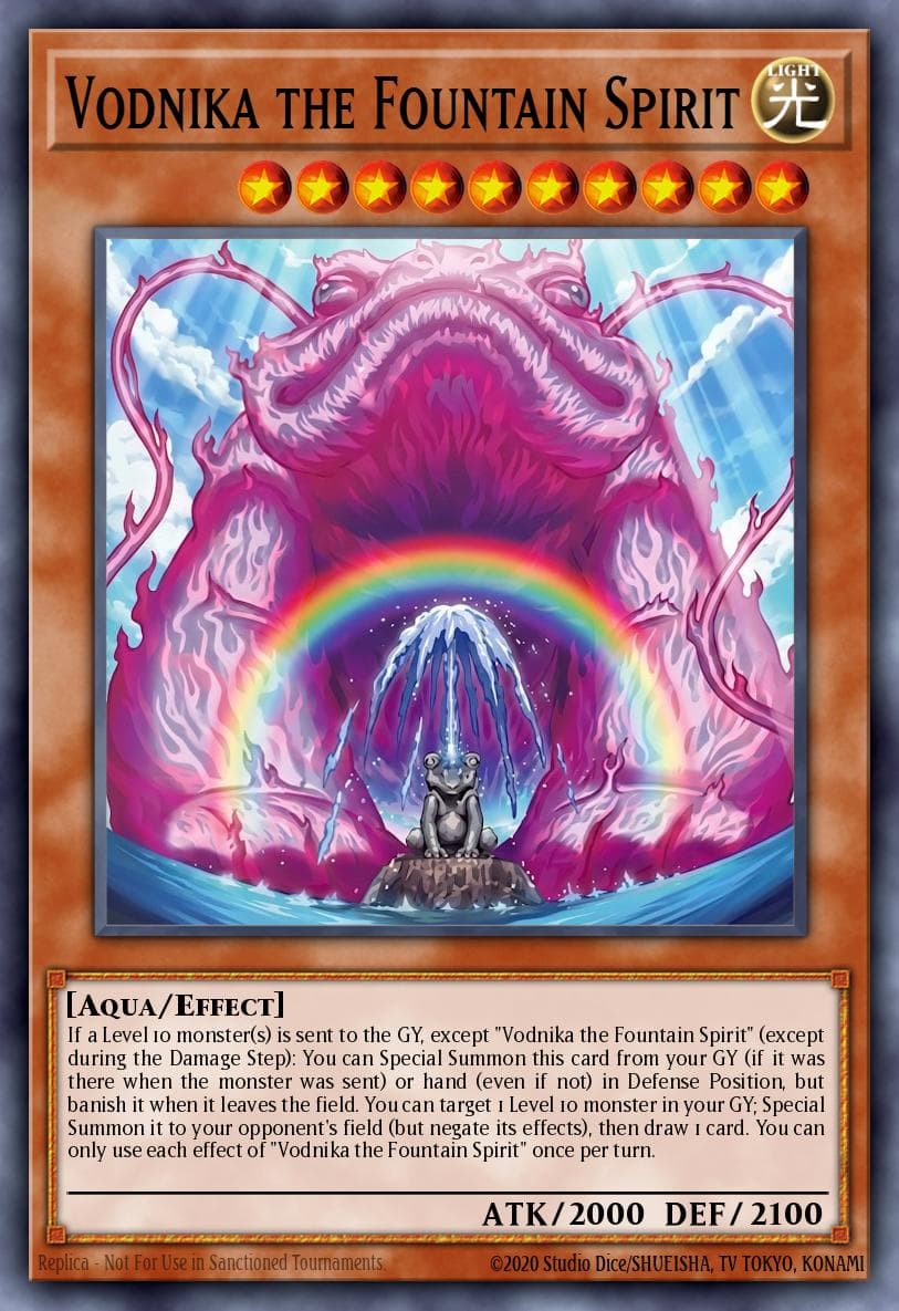 Carte Yu-Gi-Oh! Vodnika the Fountain Spirit #085 — Burst Protocol