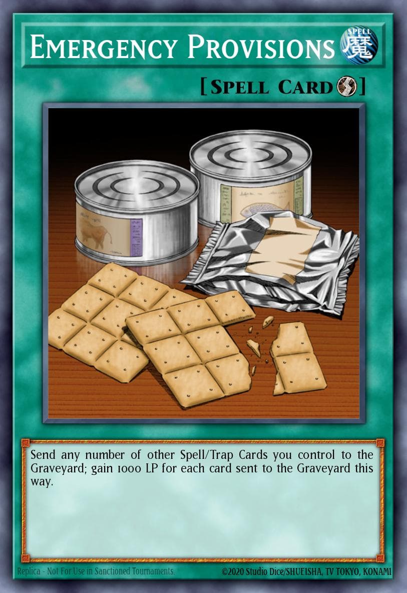 Carte Yu-Gi-Oh! Emergency Provisions #026 — Starter Deck: Yu-Gi-Oh! 5D's 2009