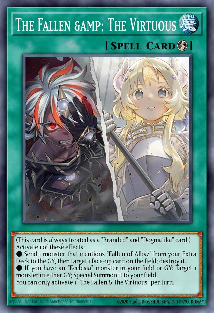 Carte Yu-Gi-Oh! The Fallen & The Virtuous #019 — THE CHRONICLES DECK: The Fallen & The Virtuous (All-Foil Edition)