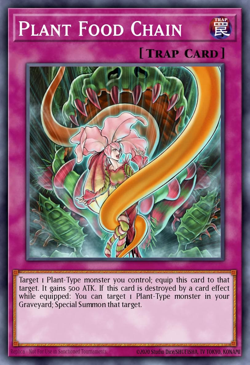 Carte Yu-Gi-Oh! Plant Food Chain #212 — Battle Pack 3: Monster League
