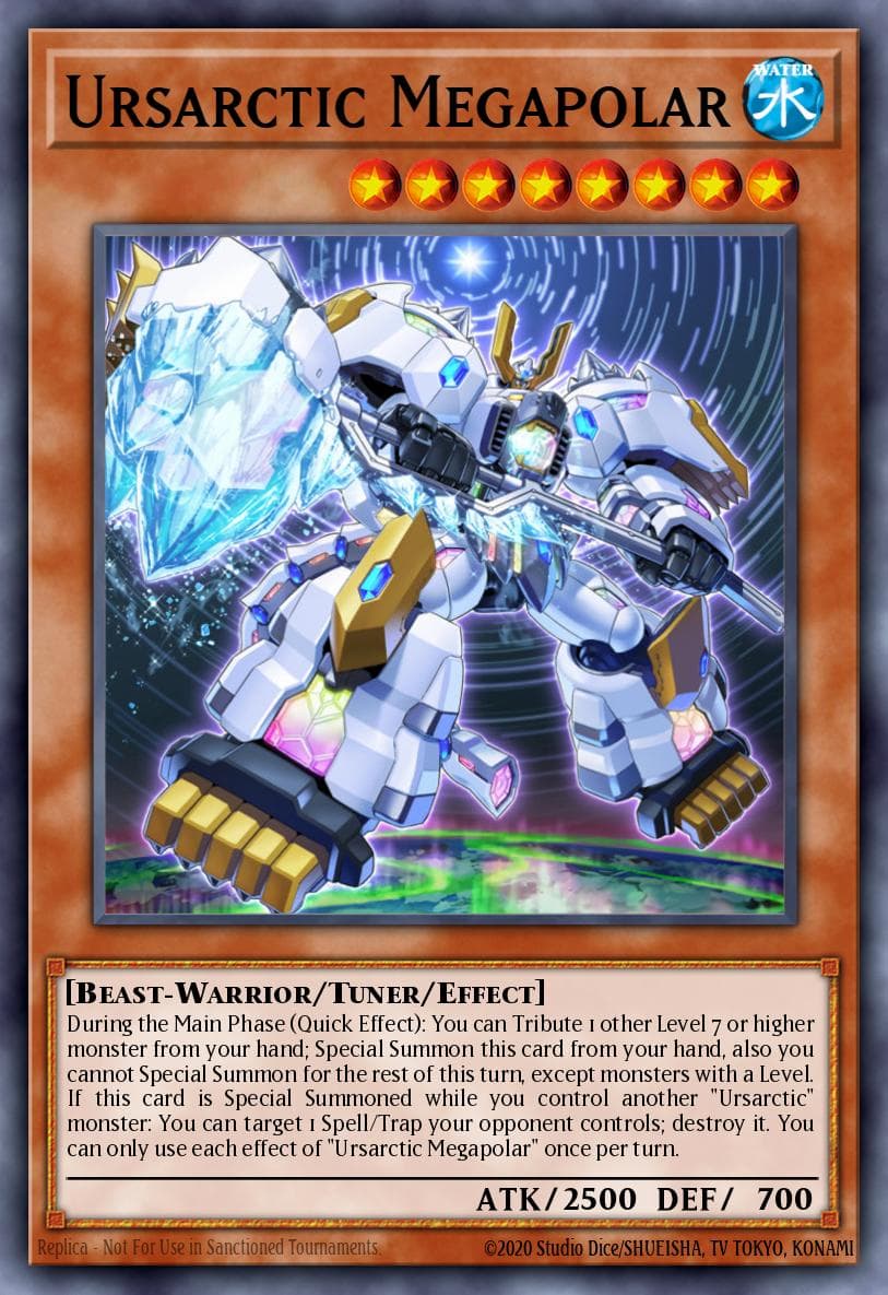 Carte Yu-Gi-Oh! Ursarctic Megapolar #030 — Ancient Guardians