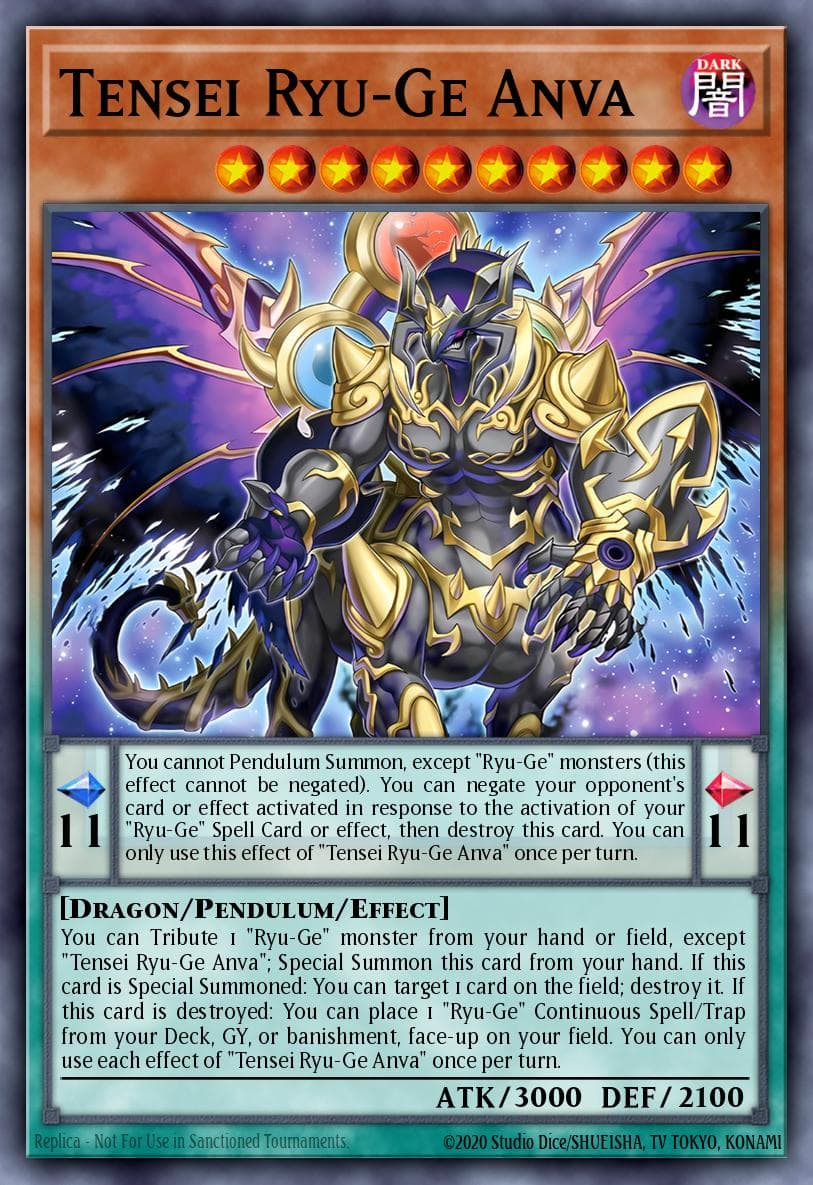 Carte Yu-Gi-Oh! Tensei Ryu-Ge Anva #024 — Alliance Insight