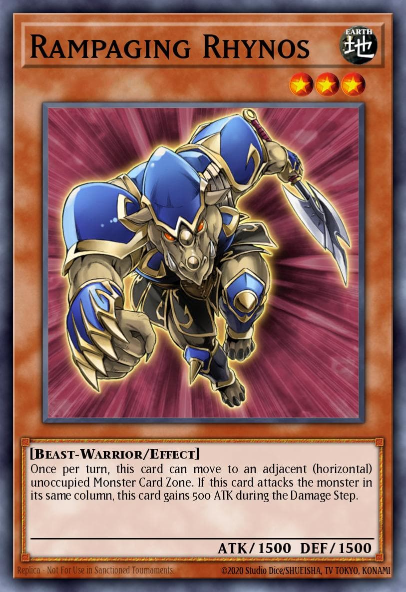 Carte Yu-Gi-Oh! Rampaging Rhynos #031 — Cyberdark Impact
