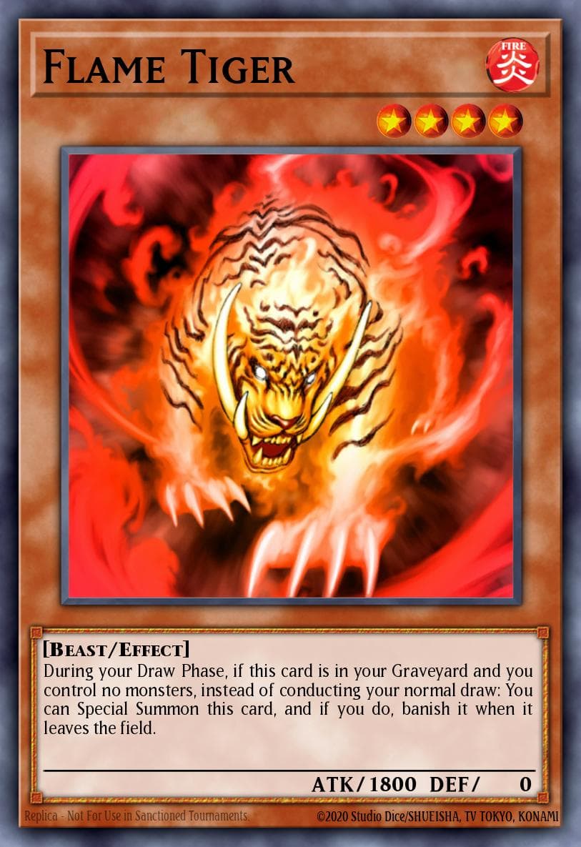 Carte Yu-Gi-Oh! Flame Tiger #113 — Battle Pack 2: War of the Giants