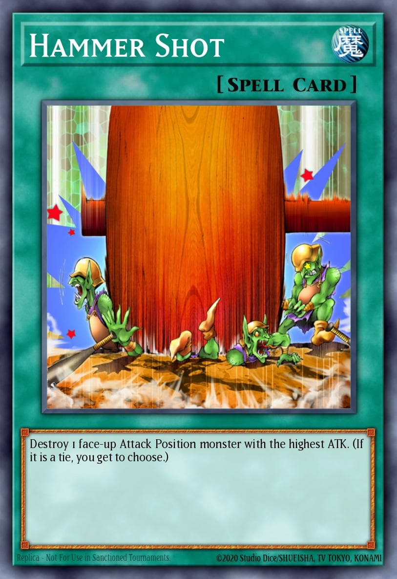 Carte Yu-Gi-Oh! Hammer Shot #026 — Starter Deck: Duelist Toolbox