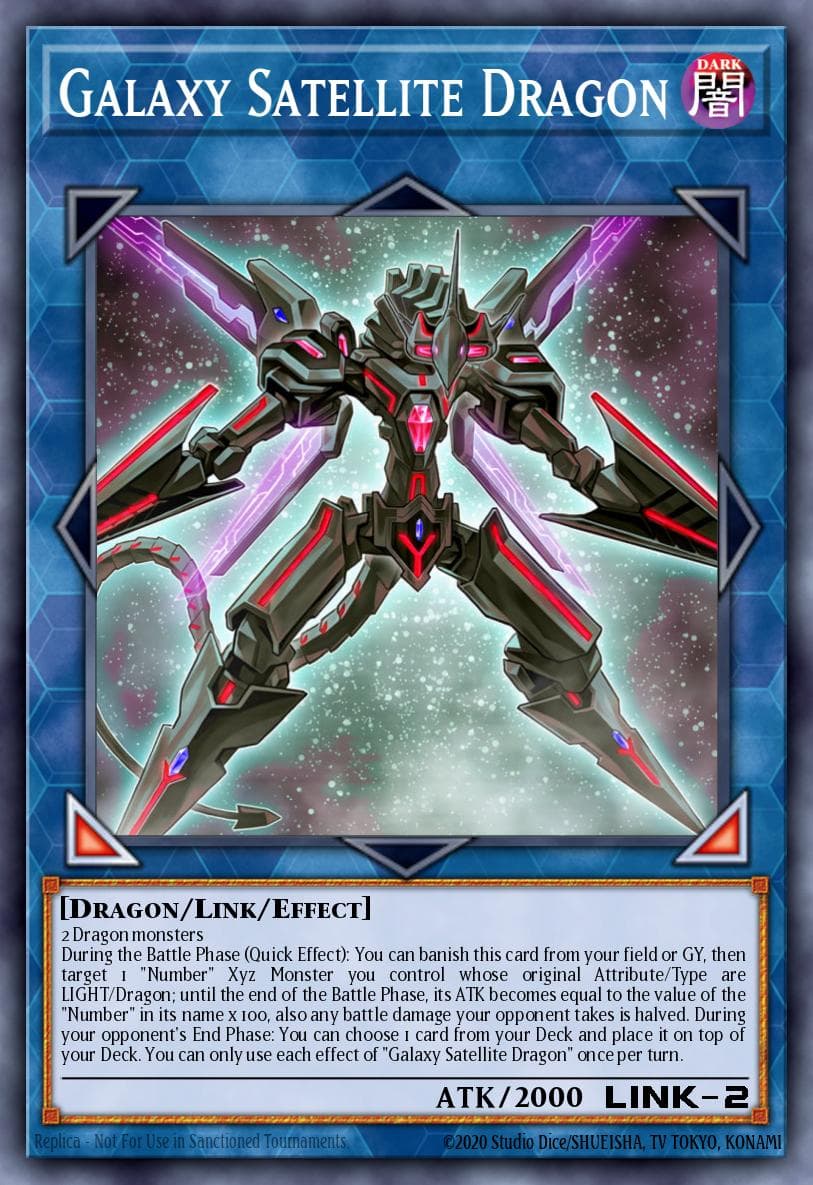 Carte Yu-Gi-Oh! Galaxy Satellite Dragon #047 — Chaos Impact