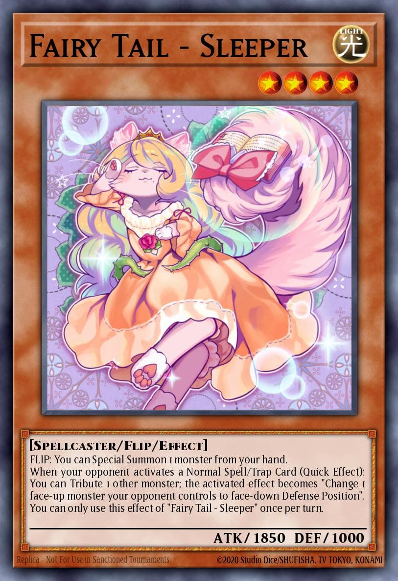 Carte Yu-Gi-Oh! Fairy Tail - Sleeper #069 — Battles of Legend: Glorious Gallery