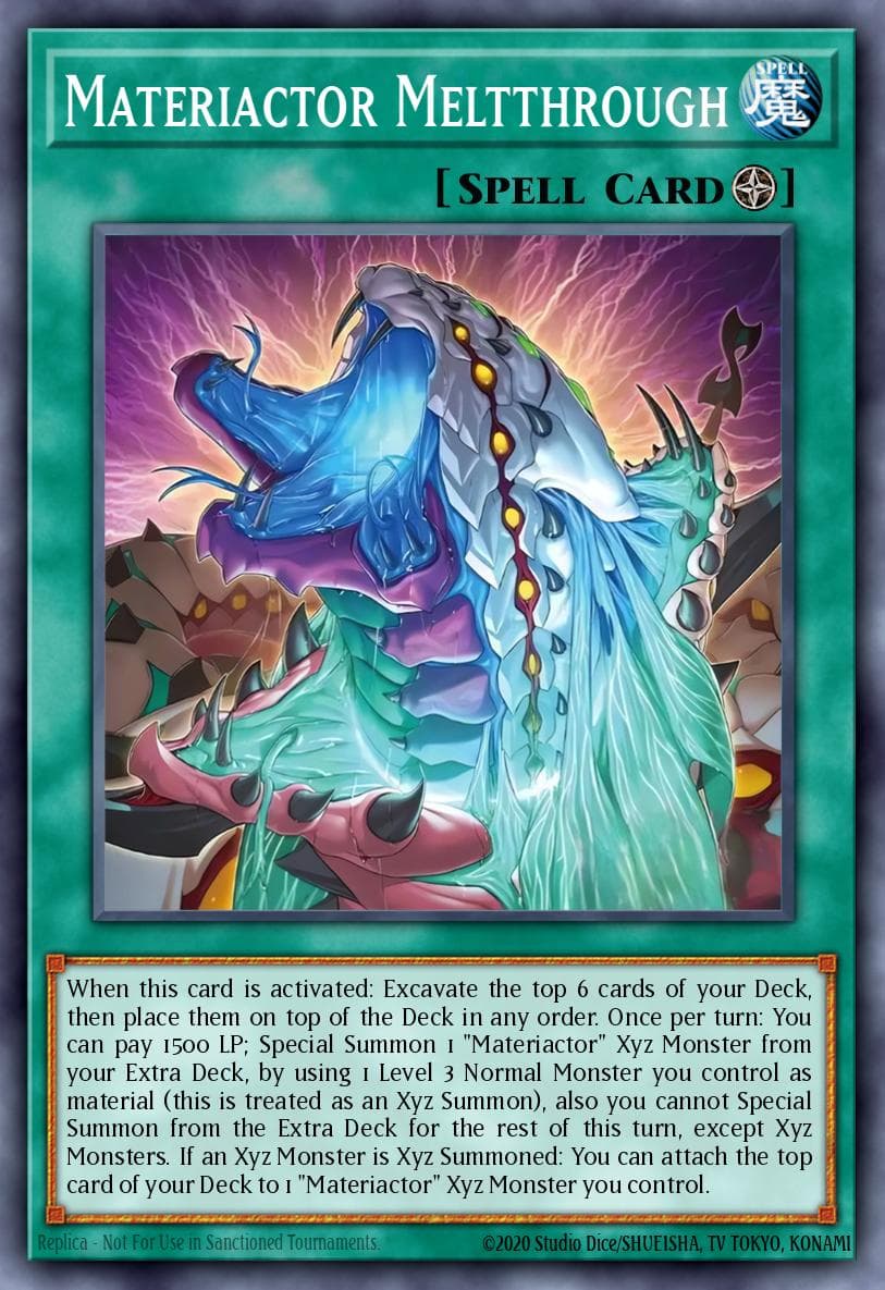 Carte Yu-Gi-Oh! Materiactor Meltthrough #063 — Alliance Insight