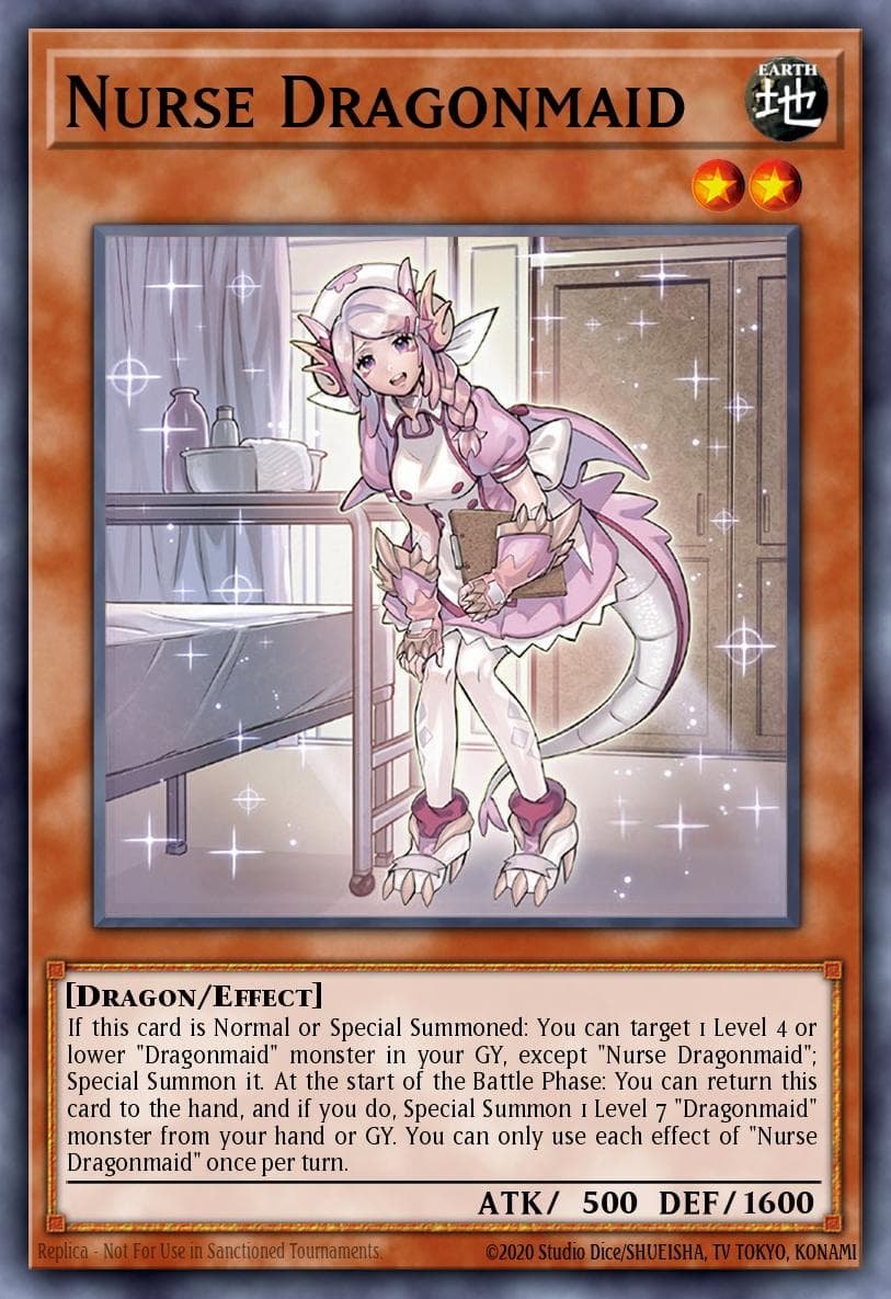 Carte Yu-Gi-Oh! Nurse Dragonmaid #054 — Battles of Legend: Monster Mayhem