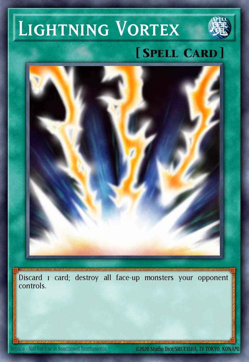 Carte Yu-Gi-Oh! Lightning Vortex #027 — Starter Deck: Yu-Gi-Oh! 5D's