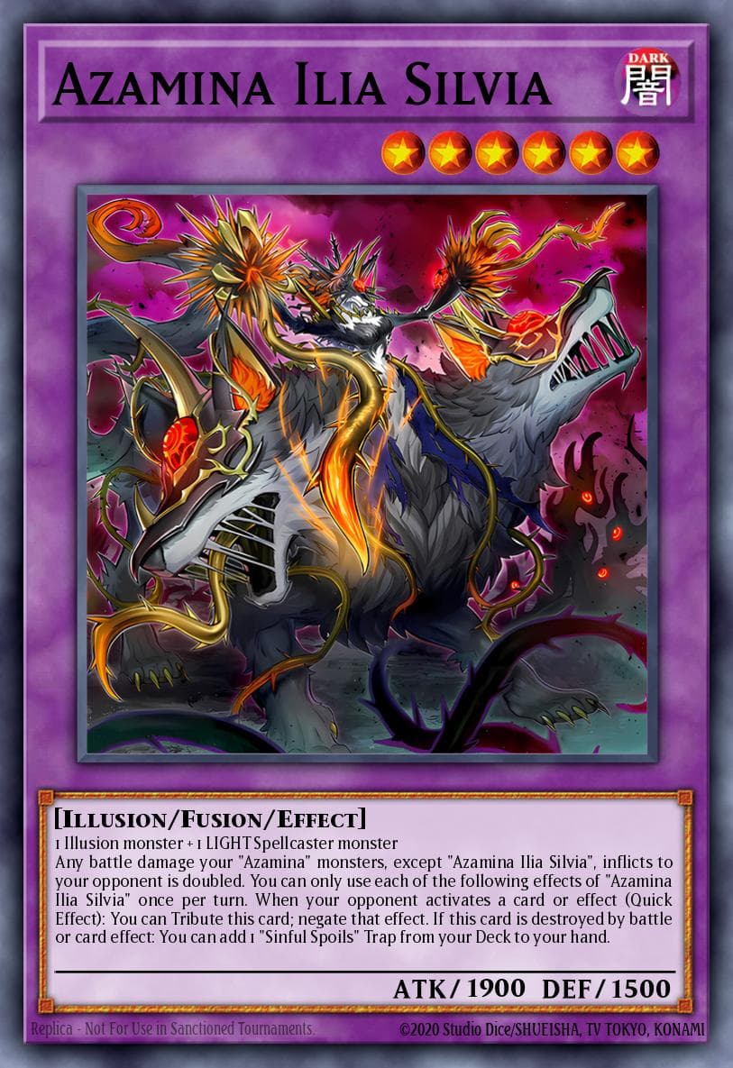 Carte Yu-Gi-Oh! Azamina Ilia Silvia #010 — Limited Pack World Championship 2025