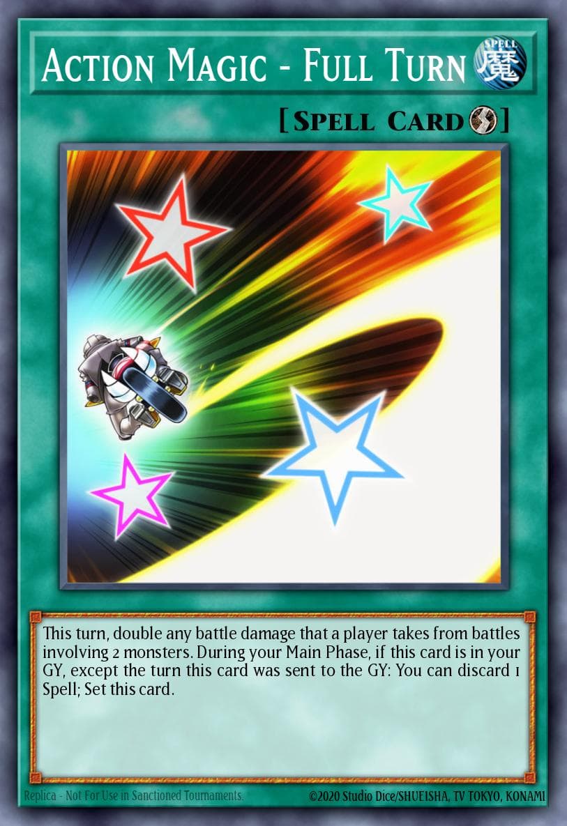 Carte Yu-Gi-Oh! Action Magic - Full Turn #093 — Chaos Impact