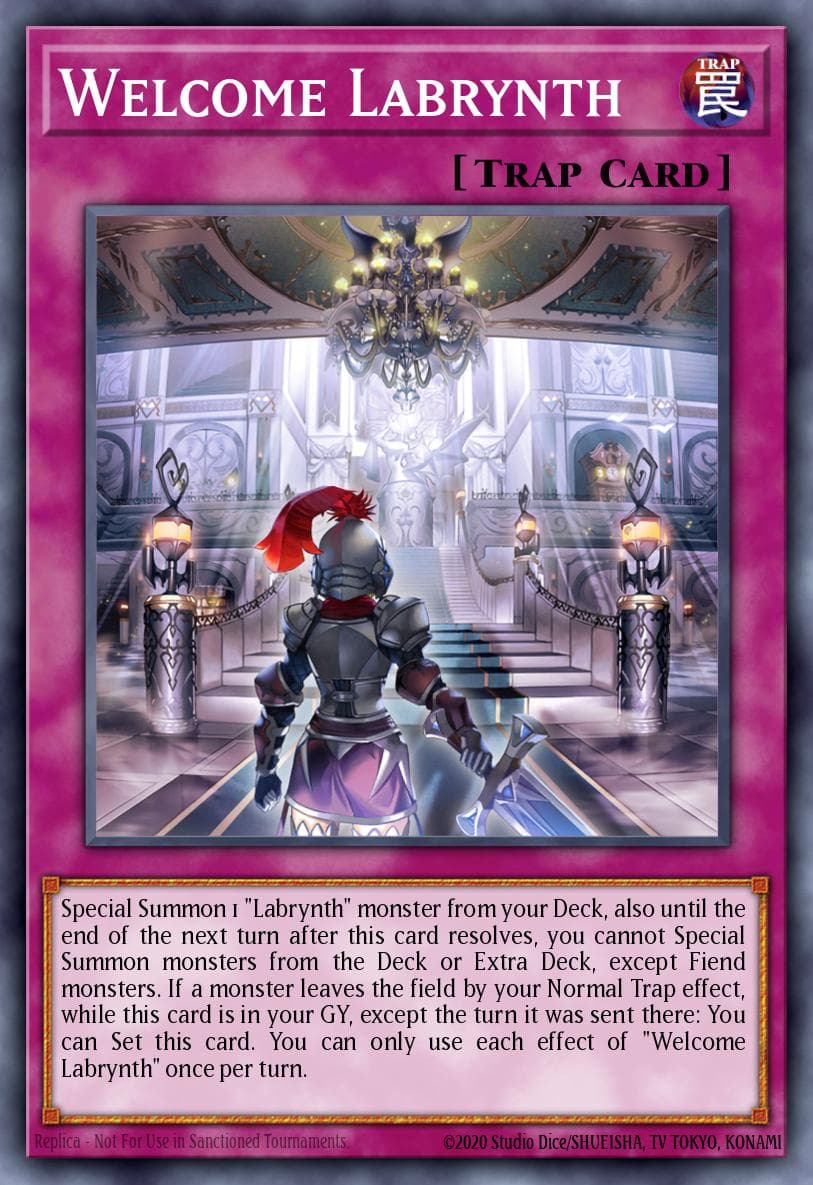 Carte Yu-Gi-Oh! Welcome Labrynth #102 — Battles of Legend: Monstrous Revenge