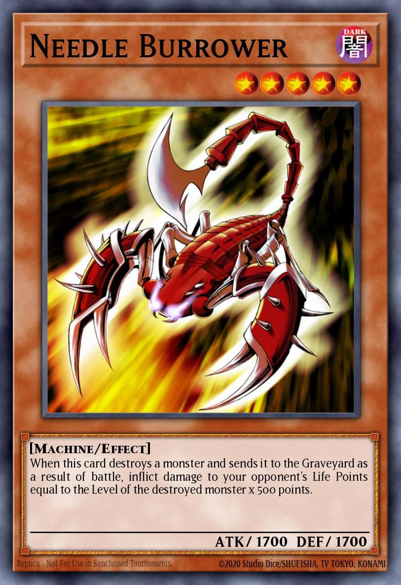 Carte Yu-Gi-Oh! Needle Burrower #020 — Ancient Sanctuary