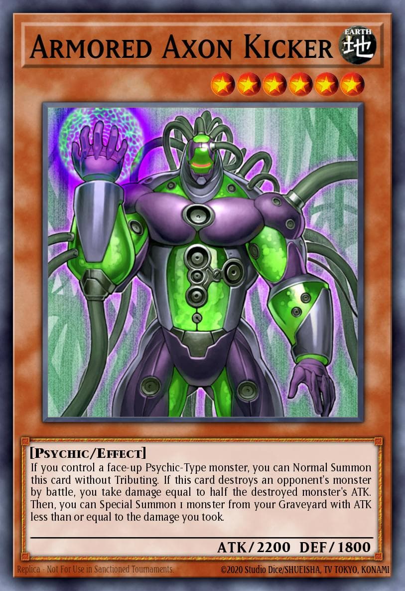 Carte Yu-Gi-Oh! Armored Axon Kicker #029 — Ancient Prophecy