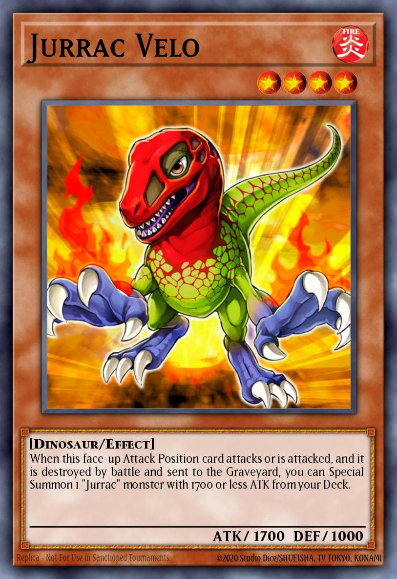 Carte Yu-Gi-Oh! Jurrac Velo #105 — Battles of Legend: Monster Mayhem