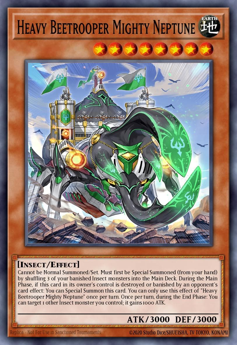 Carte Yu-Gi-Oh! Heavy Beetrooper Mighty Neptune #087 — Burst of Destiny