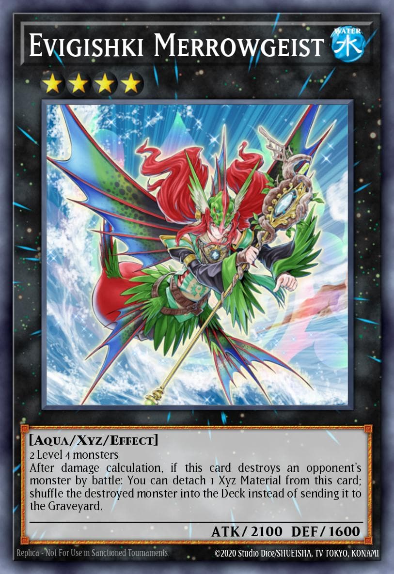 Carte Yu-Gi-Oh! Evigishki Merrowgeist #121 — Battle Pack 3: Monster League