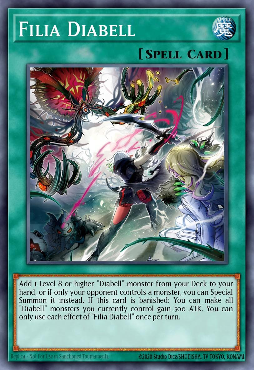 Carte Yu-Gi-Oh! Filia Diabell #057 — Alliance Insight