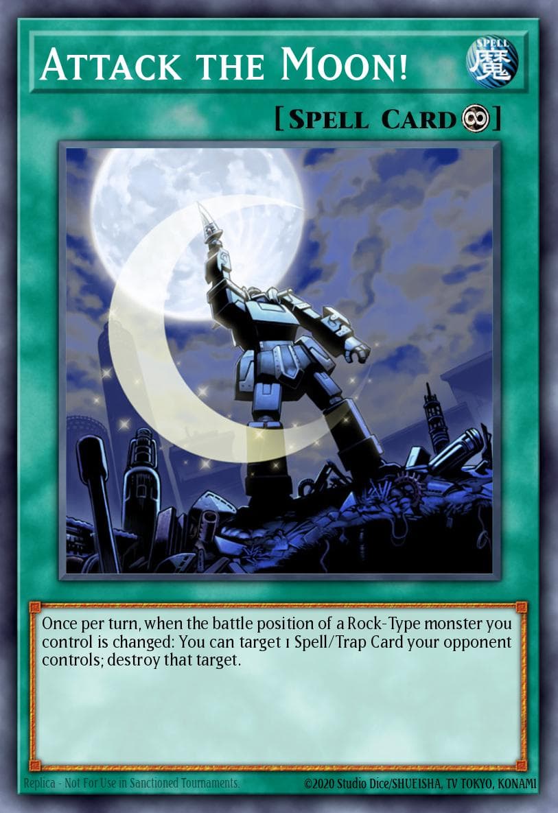 Carte Yu-Gi-Oh! Attack the Moon! #089 — Abyss Rising