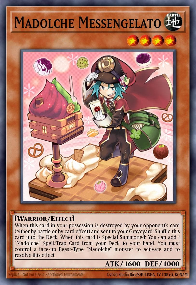 Carte Yu-Gi-Oh! Madolche Messengelato #027 — Abyss Rising